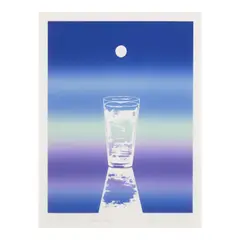 My Mind Is a Glass of Water, from Prints for Phoenix House (Glenn 58) by James Rosenquist, 1972, Lithograph in colors on wove paper, sold Feb 2026