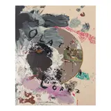 Julian Schnabel, Olatz Lopez, 1992, Screenprint in colors on wove paper