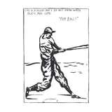 Raymond Pettibon, Untitled (Play Ball), 1989, Screenprint on wove paper