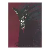 Fritz Scholder, Portrait of a Werewolf, 1982, Lithograph in colors on wove paper