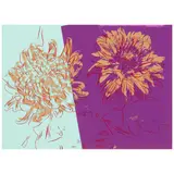 Andy Warhol, Kiku, from the Andy Warhol Exhibition Catalogue, 1983-1984, Screenprint in colors on wove paper, from the unsigned edition of 1500