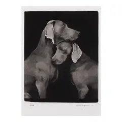 William Wegman, Friends, 2010, Archival pigment print, on museo Silver Rag paper