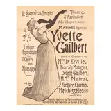 Henri Gabriel Ibels, Yvette Guilbert, 1894, Lithograph on wove paper linen-backed