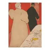 L'Argent (Deteil 15, Adhémar 148, Wittrock 97, Adriani 133) by Henri de Toulouse-Lautrec, 1895, Lithograph in colors on wove paper, Wittrock's first and only state, sold Feb 2026