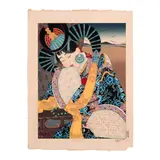 Paul Jacoulet, A Group of 4 Woodblocks (Miles 18; 38; 105; 114), 1935; 1936; 1949; 1951
