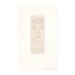 Fanny de Face (Duthuit 37) by Henri Matisse, 1914, Etching on chine appliqué with wove support, sold Feb 2026