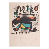 Poster for the exhibition '100 sculptures' (Mourlot 1149) by Joan Miró, 1978, Lithograph in colors on Arches paper, before lettering, sold Feb 2026