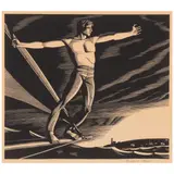 Rockwell Kent, Home Port (Burne-Jones 62), 1931, Wood engraving on wove paper