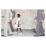 Norman Rockwell, The Problem We All Live With, 1973, Collotype in colors on wove paper