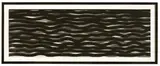 Sol LeWitt, Ohne Titel (Gray, White and Black Wavy Bands), 2004, Gouache auf Papier