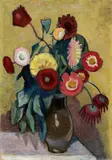 Gabriele Münter, Dahlien im Glas
