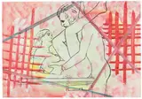 Sigmar Polke, Ohne Titel (Münster 1973), 1973, Aquarell und Gouache auf festem Papier