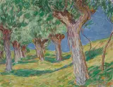 Christian Rohlfs, Weiden“ („Weiden II“, „Im Schanzengraben bei Weimar“)