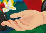 Tom Wesselmann, Study for Gina's Hand, 1981, Öl auf Leinwand