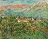Hans Purrmann, Blick auf Gentilino