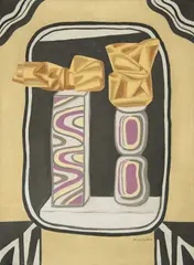 Stilleben by Bruno Goller, 1955, Öl auf Leinwand, sold Nov 2015