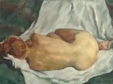 Lotte Laserstein, Rückenakt (Madeleine). 1940er Jahre