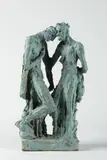 Luděk Havelka, Lovers, 1946, patinated baked clay