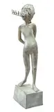 Tim Hawkinson, Sweet Tweet, 2004, Patinated bronze