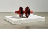 DeWain Valentine, Untitled (Red Double Wheel)