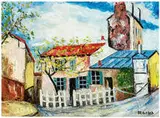 Élisée Maclet, Village Scene