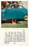 Joe Goode, L.A. Artists In Their Cars, 1969, Color photo-offset lithograph calendar