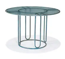 Dining table by Walter Lamb, c. 1950, Brown-Jordan Co, sold Feb 2016