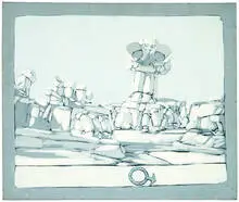 Lebbeus Woods, Untitled, 1970, Oil on canvas