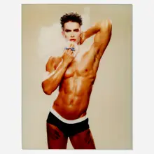 Inez van Lamsweerde, Markus, 1996, c-print on Plexiglas