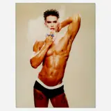 Inez van Lamsweerde, Markus, 1996, c-print on Plexiglas