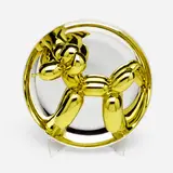 Jeff Koons, Balloon Dog (Yellow), 2015, porcelain