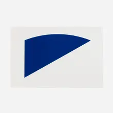 Ellsworth Kelly, Untitled (from the Eight by Eight to Celebrate the Temporary Contemporary portfolio), 1983, lithograph on Arches 88