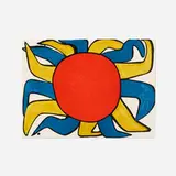 Our Unfinished Revolution (Frontispiece) by Alexander Calder, 1975-76, lithograph in colors on Arches, sold Mar 2023