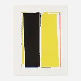 Roy Lichtenstein, Mirror #5 (from the Mirror Series), 1972, lithograph and screenprint in colors on Special Arjomari
