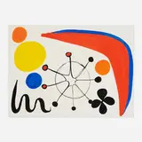 Alexander Calder, Untitled, 1965, gouache and ink on Arches