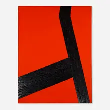 Gen'ichirō Inokuma, Highway in the Red, 1967, oil on canvas