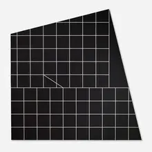 Will Insley, Wall Fragment No. 75.57, 1975, synthetic polymer paint on board