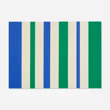 Andreas Brandt, Blau - Grün, 1971, oil on canvas