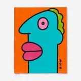 Thierry Noir, I am Now Keeping My Eyes Straight Ahead, the Last Curve Turned Out Fine