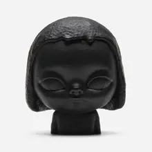 Roby Dwi Antono, Kira (Black), 2021, bronze with black patina finish, crystal resin