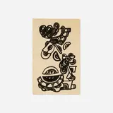 Nell Blaine, Abstraction, c. 1948, India ink on paper