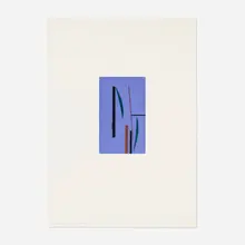 Seasons I Spring III by Stephen Edlich, 1982, etching in colors, sold Mar 2023