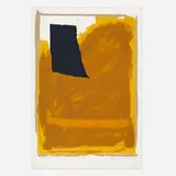 Adja Yunkers, À Miró, 1973, screenprint in colors