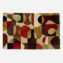 Medium pile carpet by Contemporary, hand-knotted wool, sold Mar 2023