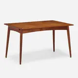 Hans J. Wegner, Dining table, model AT 313, c. 1960, teak