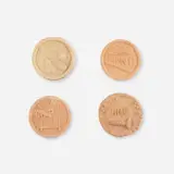 George E. Ohr, Collection of four brothel tokens