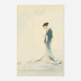 Bertha Lum, Spirit of the Sea, 1916, woodcut in colors