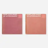 Frank Lloyd Wright, An Autobiography (two copies), 1943, bound printed paper