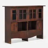 attribution for Gustav Stickley Harvey Ellis, Rare and Early cabinet