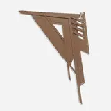 Frank Lloyd Wright, Architectural element from the Auldbrass Plantation, Yemassee, South Carolina, c. 1939, painted wood